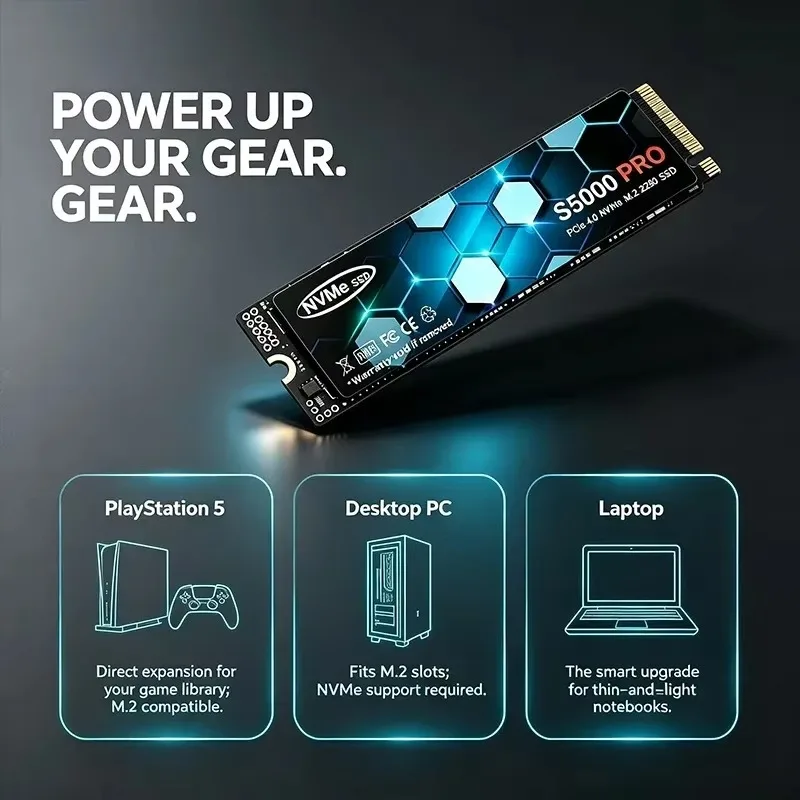 New S5000 PRO M.2 SSD Hard Dis - M.2 Nvme 4Tb Pcie 4.0 Ssd ulasan dan harga