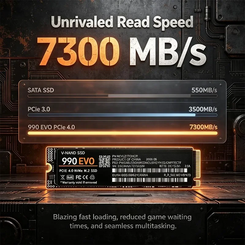 Original 990 EVO NVMe M.2 2280 - M.2 Nvme 4Tb Pcie 4.0 Ssd ulasan dan harga