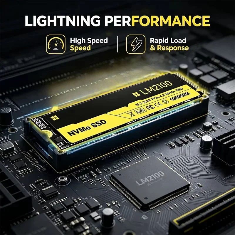 New LM2100 M.2 SSD Hard Disk 2 - M.2 Nvme 4Tb Pcie 4.0 Ssd ulasan dan harga