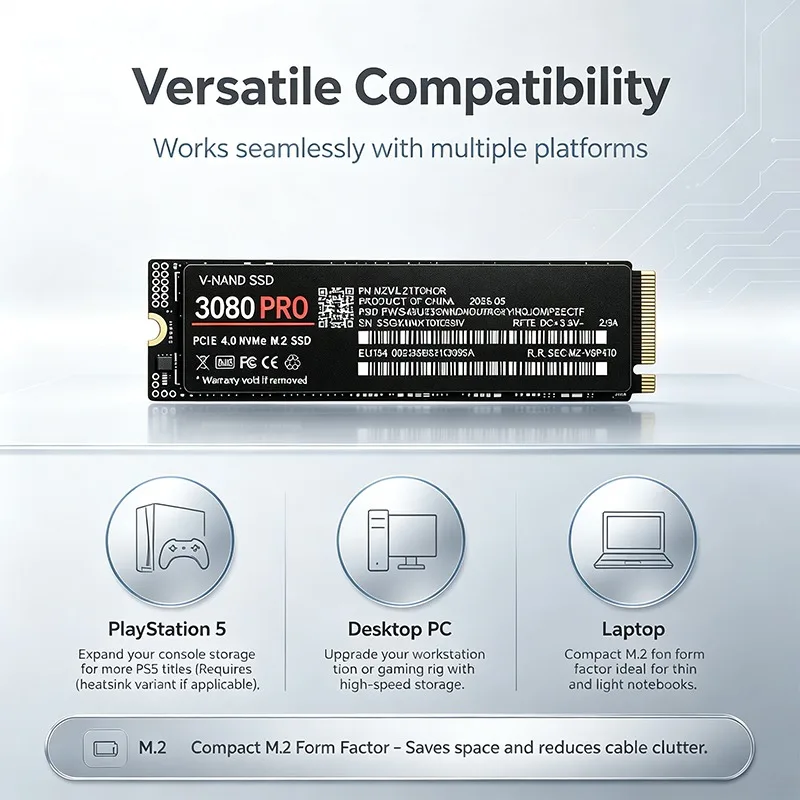 NEW 3080PRO M.2 NVMe SSD PCIe  - M.2 Nvme 4Tb Pcie 4.0 Ssd ulasan dan harga