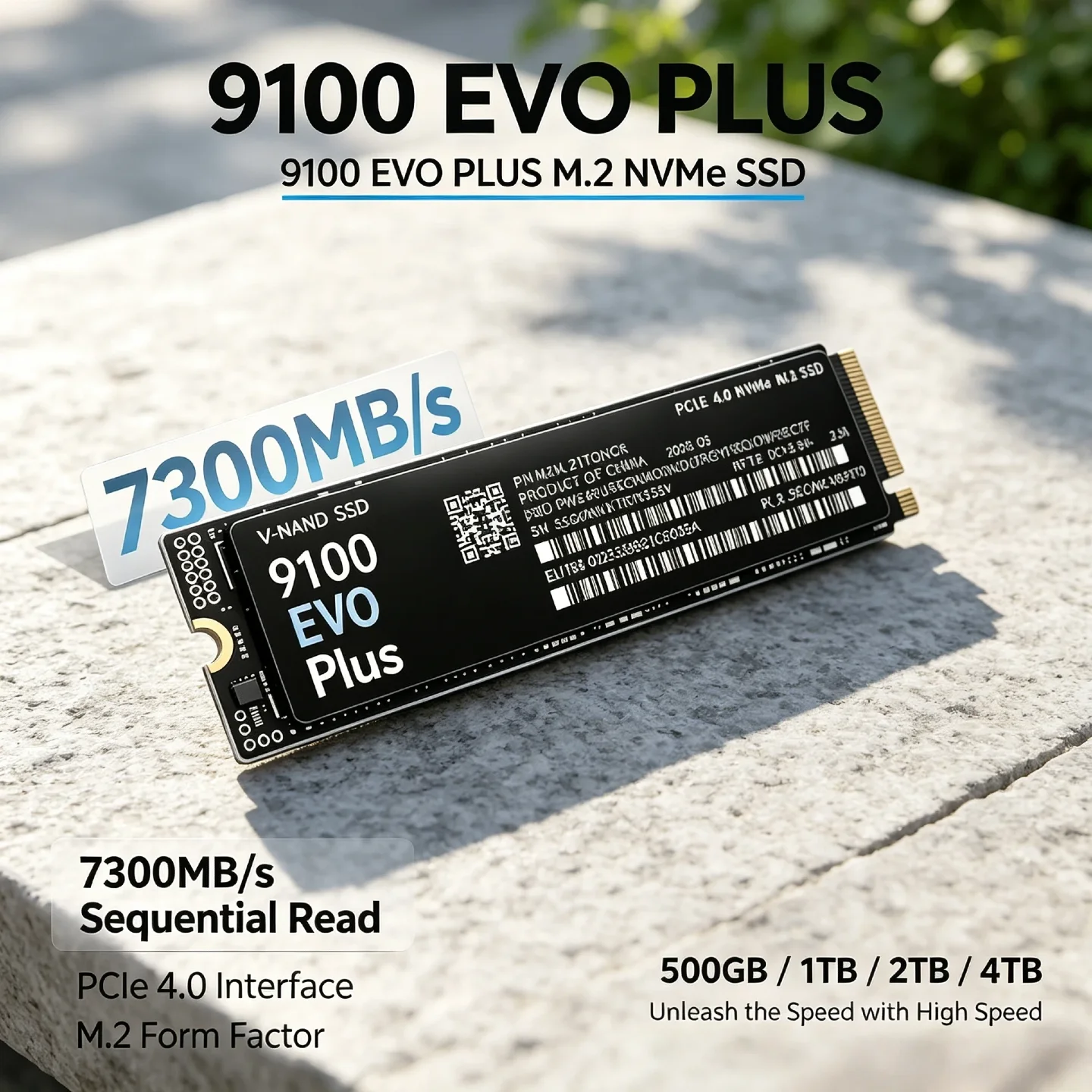 9100 EVO PLUS M.2 NVMe SSD – L - M.2 Nvme 4Tb Pcie 4.0 Ssd ulasan dan harga