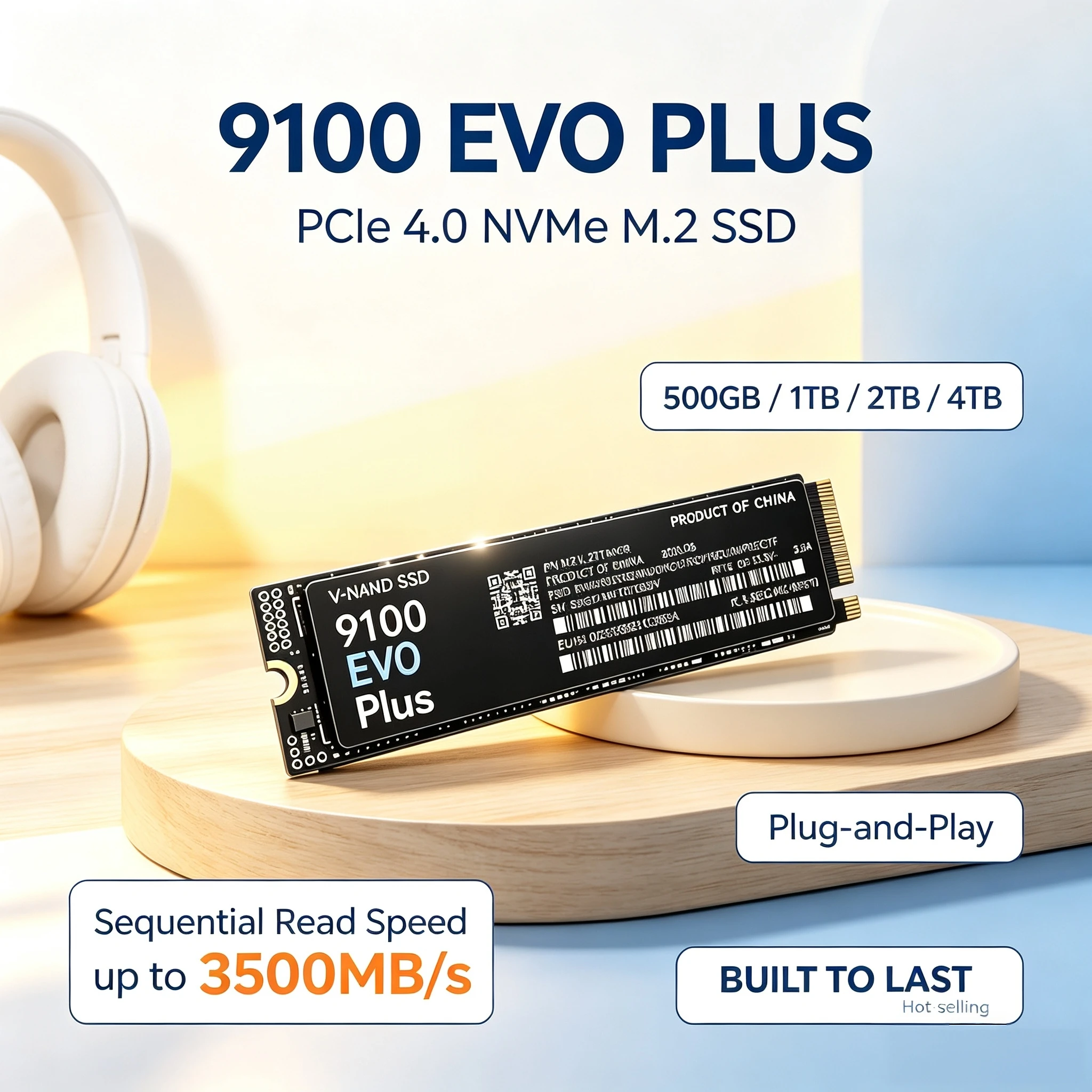 9100 EVO PLUS M.2 NVMe SSD Loa - M.2 Nvme 4Tb Pcie 4.0 Ssd ulasan dan harga