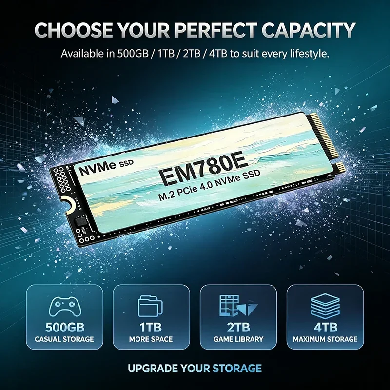 EM780E M.2 NVMe PCIe 4.0 Inter - M.2 Nvme 4Tb Pcie 4.0 Ssd ulasan dan harga
