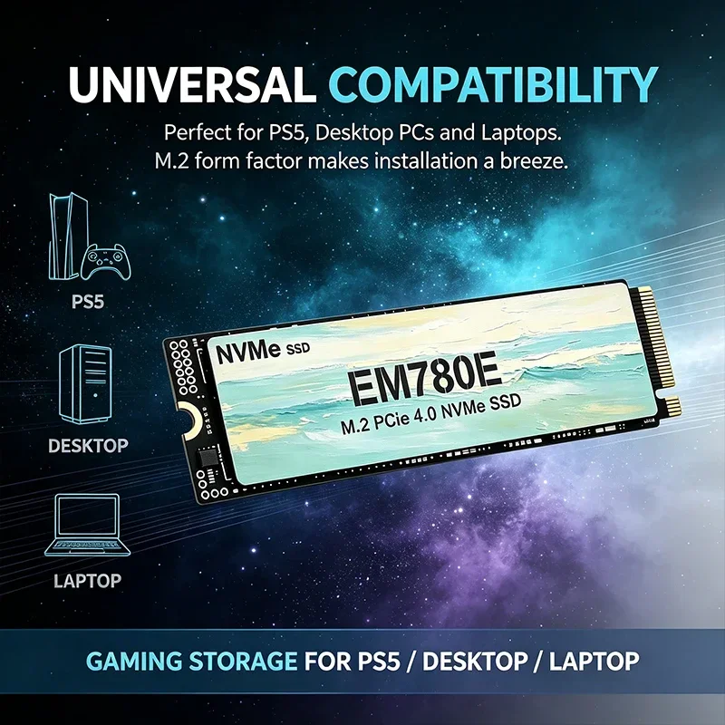 EM780E M.2 NVMe PCIe 4.0 Inter - M.2 Nvme 4Tb Pcie 4.0 Ssd ulasan dan harga