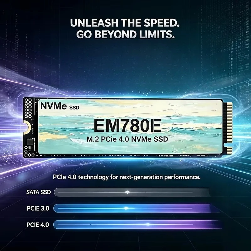 EM780E M.2 NVMe PCIe 4.0 Inter - M.2 Nvme 4Tb Pcie 4.0 Ssd ulasan dan harga