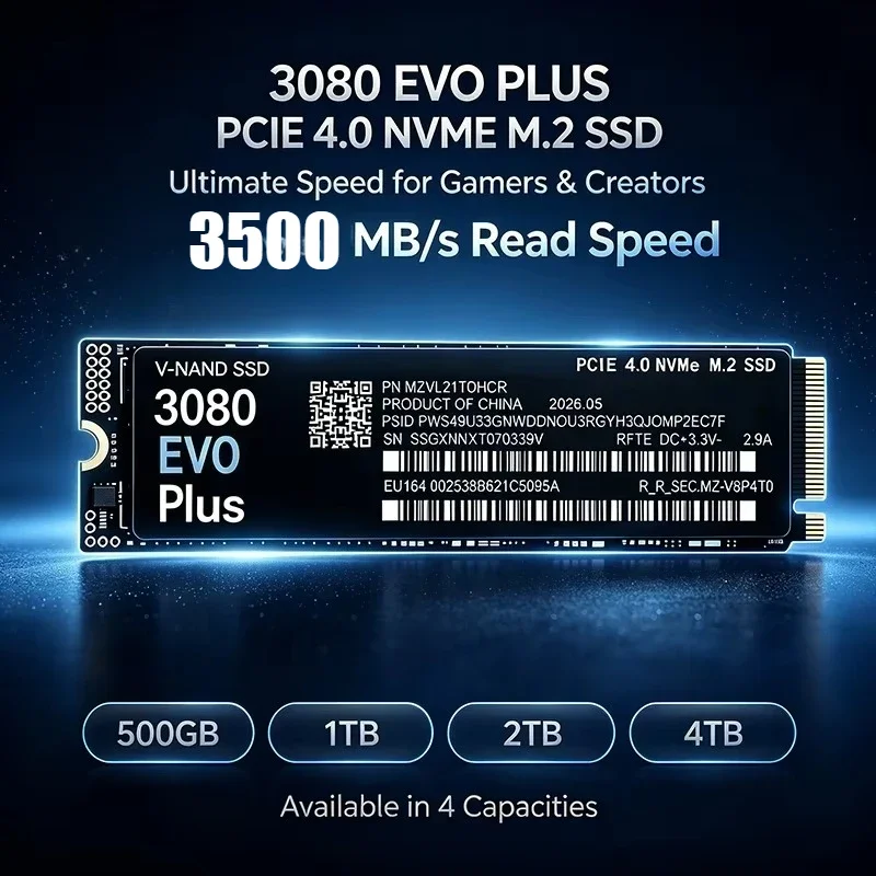 3080 EVO Plus 1TB 2TB 4TB M.2  - M.2 Nvme 4Tb Pcie 4.0 Ssd ulasan dan harga