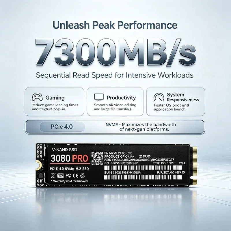Internal Solid State Drive 308 - M.2 Nvme 4Tb Pcie 4.0 Ssd ulasan dan harga